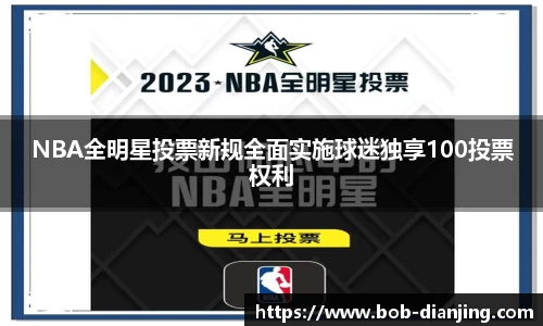 NBA全明星投票新规全面实施球迷独享100投票权利